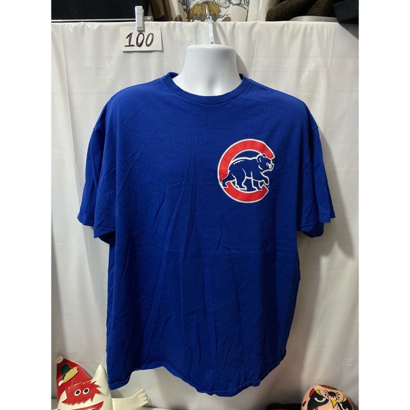 Chicago Cubs #22 Jason Heyward Adult size 2XL Blue Shirt - Picture 3 of 8